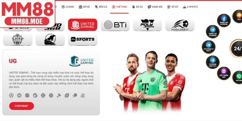 Thể thao MM88 bảo mật nhiều lớp