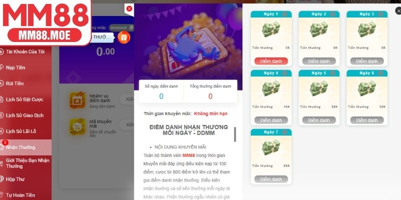 Điểm danh nhận code ngẫu nhiên