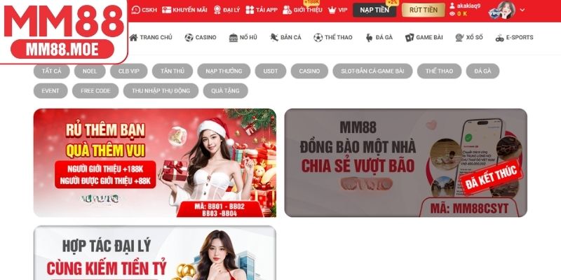 Điều kiện tham gia ưu đãi MM88